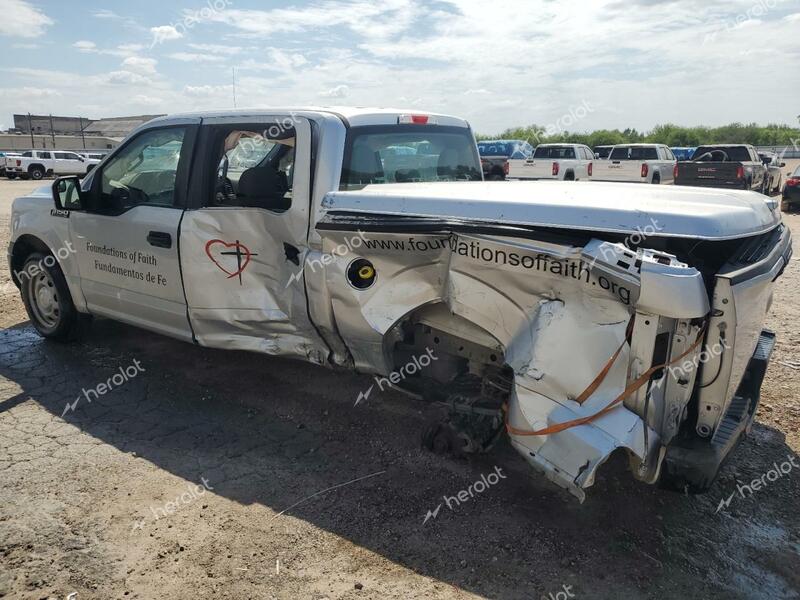 FORD F150 SUPER 2018 silver  gas 1FTEW1CB4JKE94604 photo #3