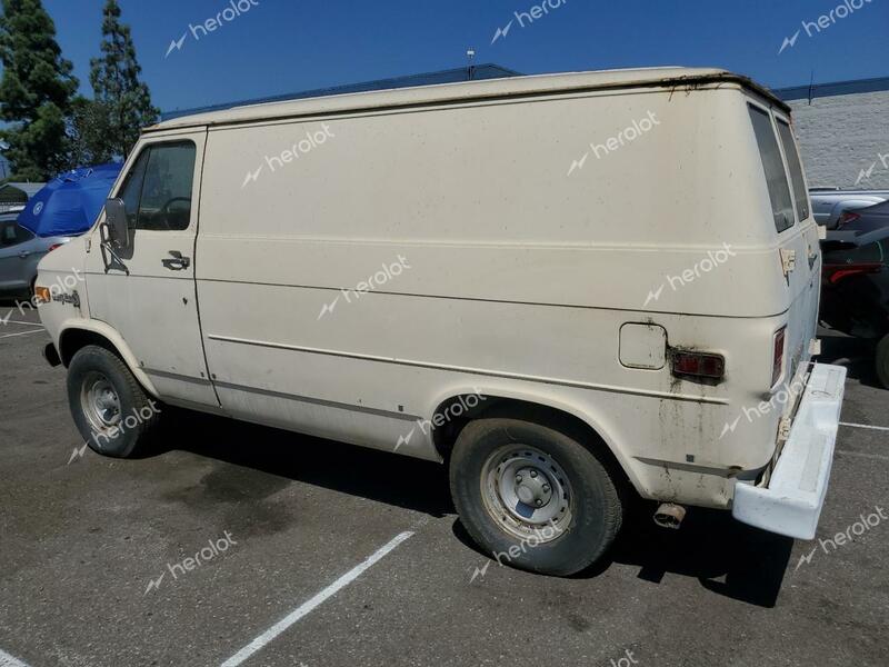 CHEVROLET CHEVY VAN 1977 cream   CGL157U188080 photo #3