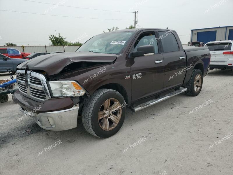 RAM 1500 SLT 2014 brown  gas 1C6RR7LT8ES342004 photo #1