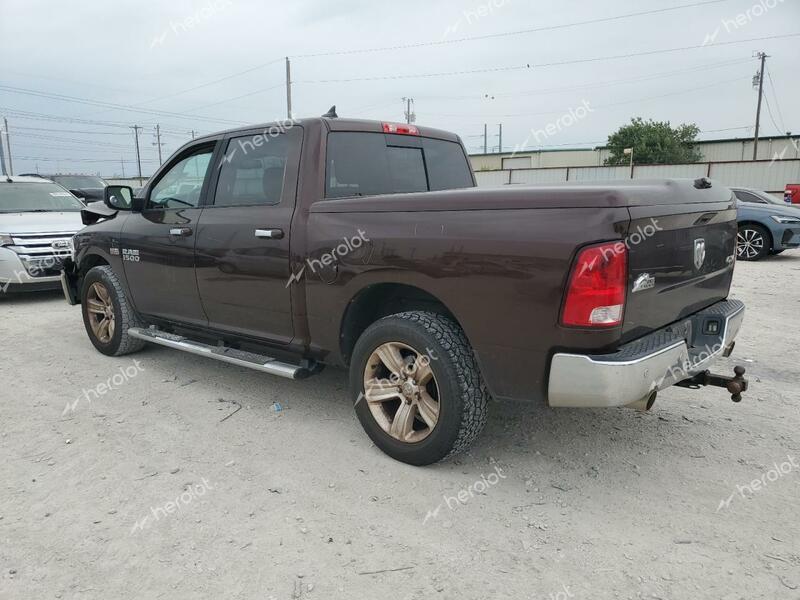 RAM 1500 SLT 2014 brown  gas 1C6RR7LT8ES342004 photo #3