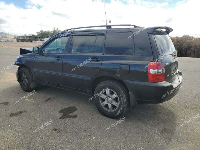 TOYOTA HIGHLANDER 2007 black  gas JTEGP21A670130822 photo #3