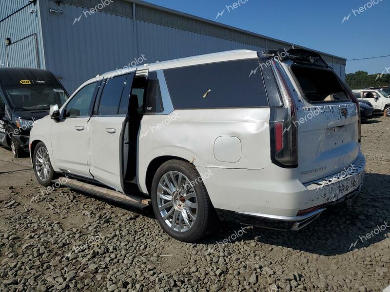 CADILLAC ESCALADE E 2021 white  gas 1GYS4LKLXMR193162 photo #3