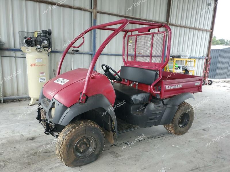 YAMAHA ATV 2004 red  gas JK1AFEA146B510740 photo #3