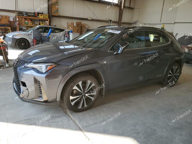 LEXUS UX 250H BA 2022 gray  hybrid engine JTHR9JBH7N2056940 photo #1