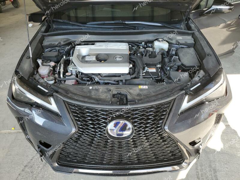 LEXUS UX 250H BA 2022 gray  hybrid engine JTHR9JBH7N2056940 photo #4