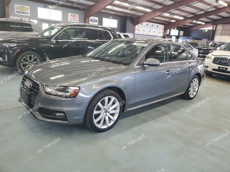 AUDI A4 PREMIUM 2015 gray sedan 4d flexible fuel WAUFFAFL6FN044593 photo #1