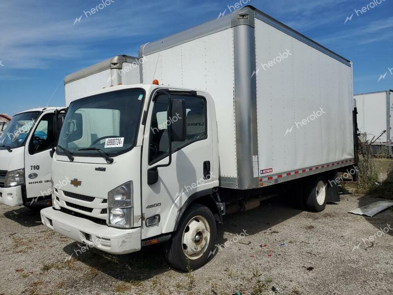 CHEVROLET 4500 2021 white  gas 54DCDW1D7MS204547 photo #1