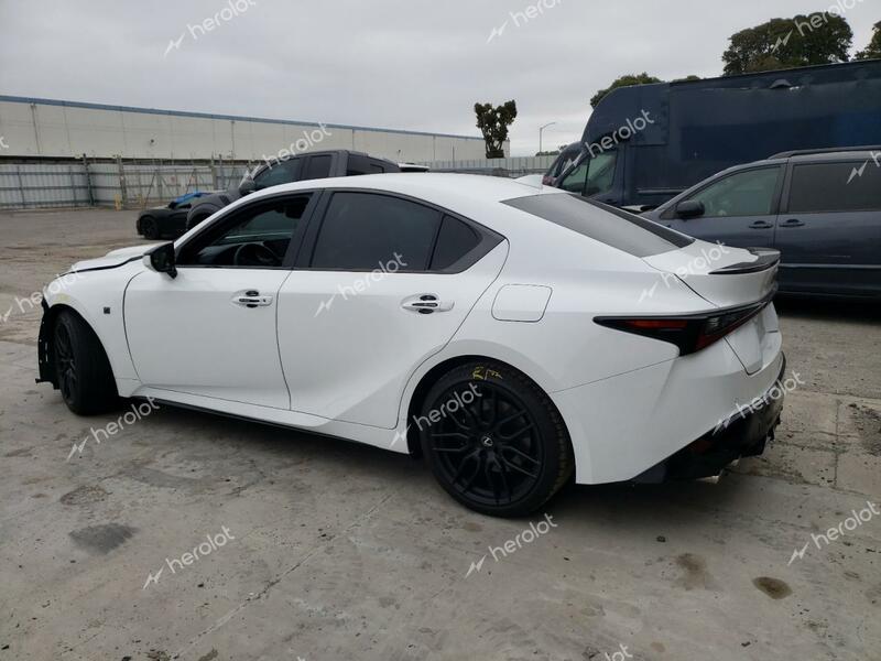 LEXUS IS 500 F S 2023 white  gas JTHAP1D28P5003371 photo #3