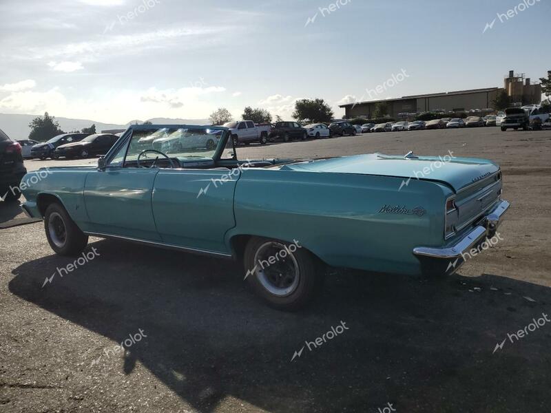 CHEVROLET CHEVELL 1964 teal   45569H106469 photo #3