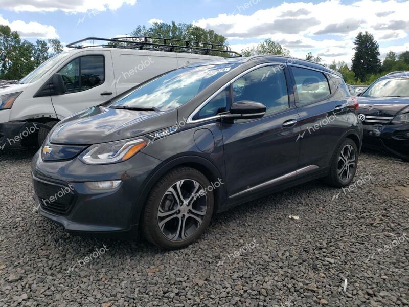 CHEVROLET BOLT EV PR 2017 gray  electric 1G1FX6S0XH4170482 photo #1