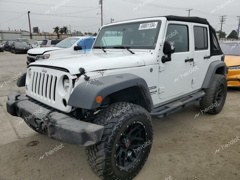 JEEP WRANGLER U 2017 white  flexible fuel 1C4BJWDG2HL551380 photo #1