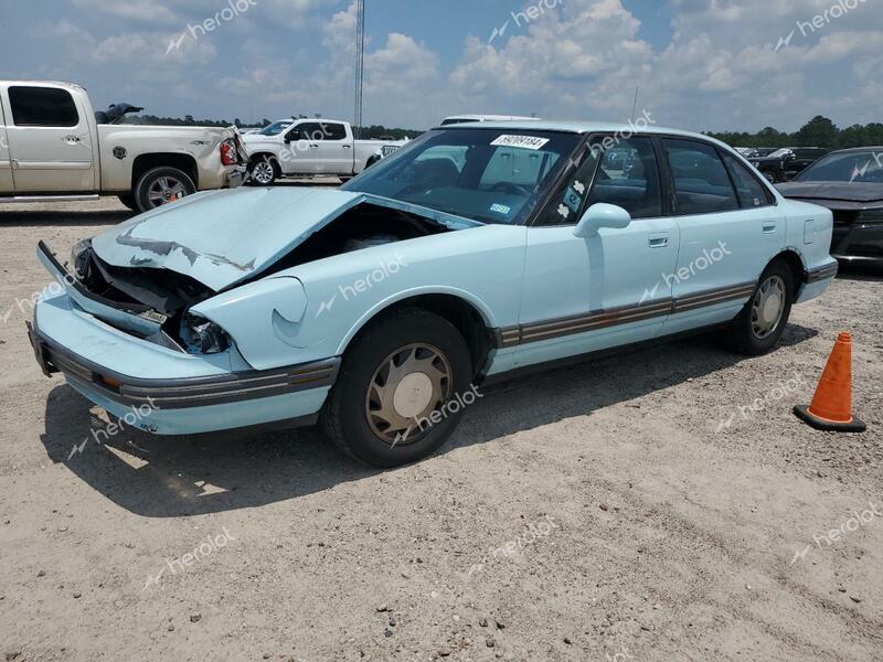 OLDSMOBILE 88 ROYALE 1992 blue  gas 1G3HN53L4NH348979 photo #1