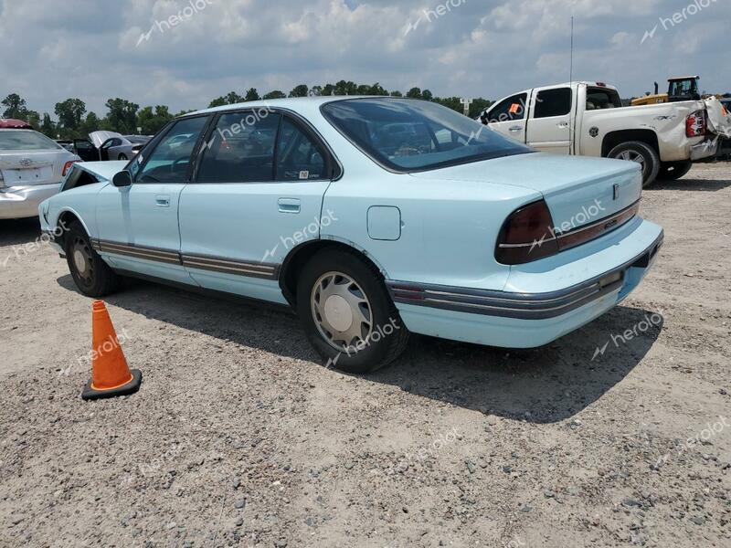 OLDSMOBILE 88 ROYALE 1992 blue  gas 1G3HN53L4NH348979 photo #3