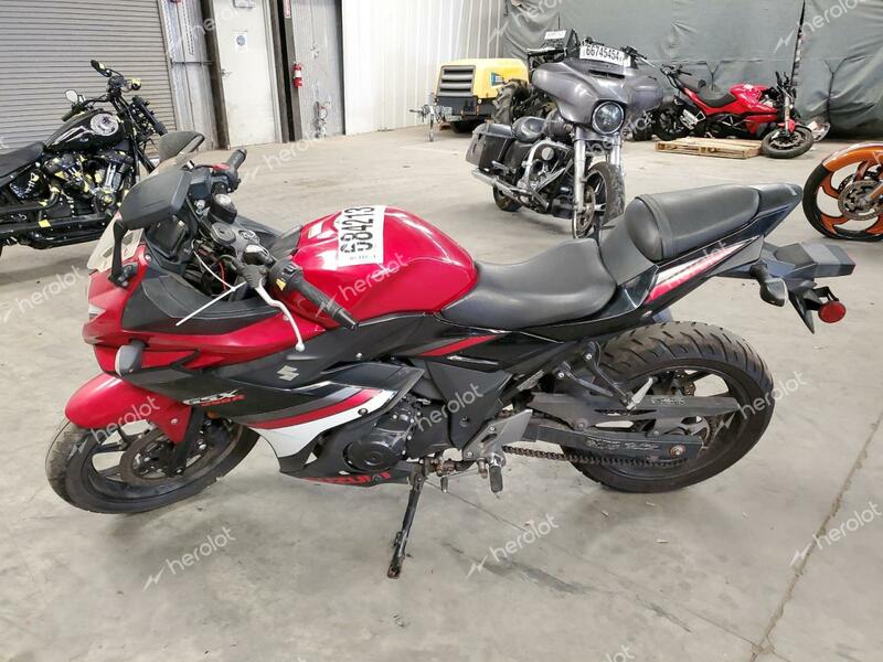 SUZUKI GSX250R M 2019 burgundy  gas LC6DN11A5K1100121 photo #4