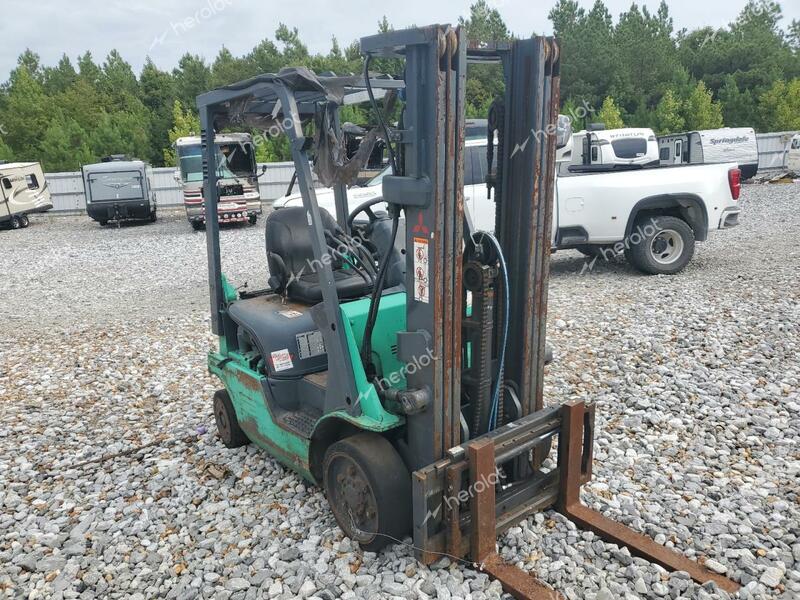 MITSUBISHI FORKLIFT 2009 green   AF82F01243 photo #1