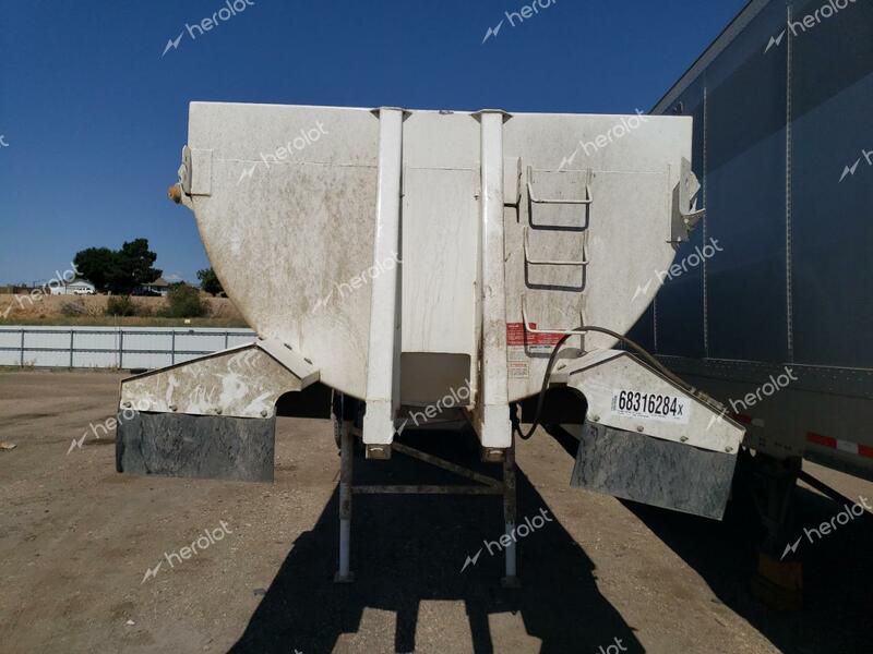 TRLR DUMP 2022 white   1UNSD3635NR168881 photo #3