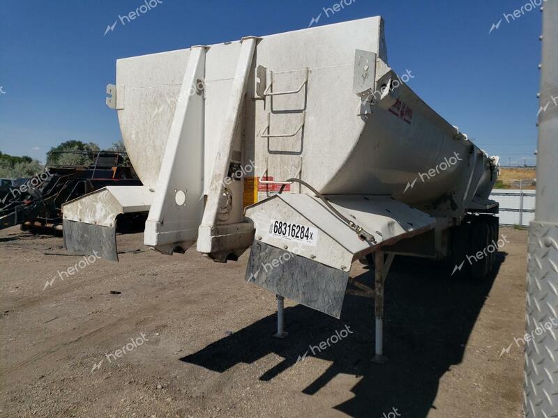 TRLR DUMP 2022 white   1UNSD3635NR168881 photo #4