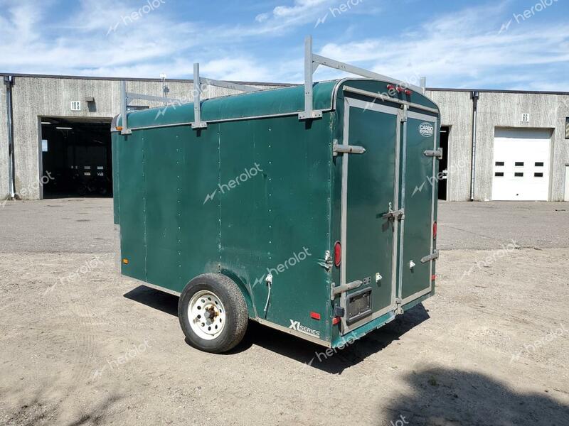 CARGO ENCLOSED 2007 green   4U01C10187A034253 photo #4