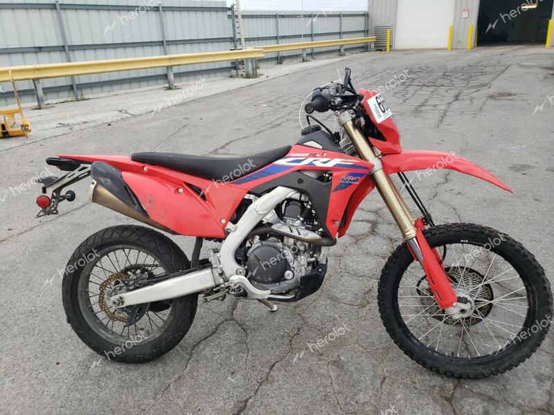 HONDA CRF450 RL 2023 red  gas JH2PD1110PK401442 photo #1