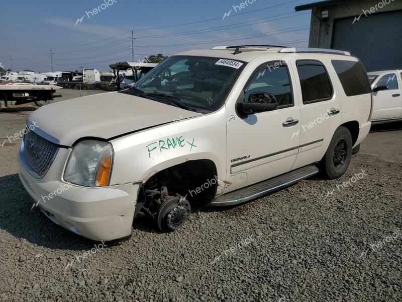 GMC YUKON DENA 2011 white  flexible fuel 1GKS2EEF6BR287537 photo #1