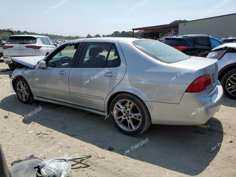 SAAB 9-5 2.3T 2008 silver sedan 4d gas YS3ED49G283514792 photo #3