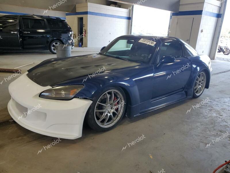 HONDA S2000 2008 blue converti gas JHMAP21468S001133 photo #1