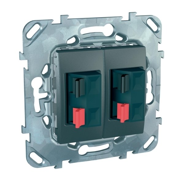 Купить SE Unica Top Графит Аудиорозетка 2-ая MGU5.8787.12ZD