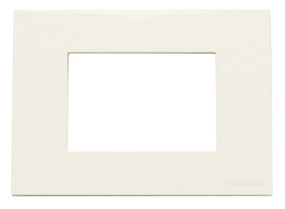 ABB NIE Zenit Бел Рамка итальянский стандарт на 3 модуля 2CLA247300N1101