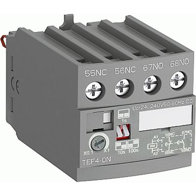 ABB TEF4-ON Приставка времени электронная для AF09...A38 (задержка на включение 0.1…100с) 1SBN020112R1000 ABB TEF4-ON Приставка времени электронная для AF09...A38 (задержка на включение 0.1…100с) 1SBN020112R1000