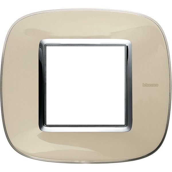 Купить BT Axolute Бежевая карамель Рамка 2 мод эллипс HB4802DA