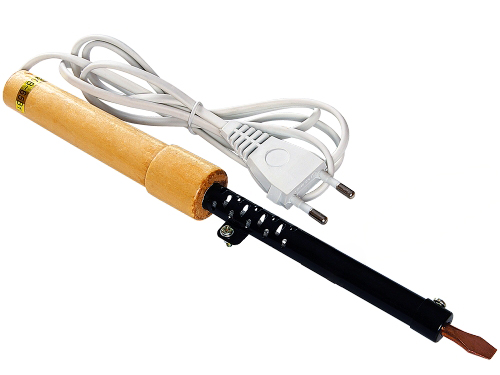 Купить Паяльник ПД 220В 65Вт деревянная ручка ЭПСН (Россия) Rexant 12-0265