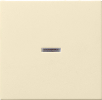 Gira S-55 Крем глянц Клавиша 1-ая с подсветкой 029001
