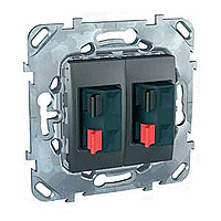 Купить SE Unica Top Графит Аудиорозетка 2-ая MGU5.8787.12ZD