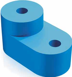 Купить Dekraft Изолятор угловой для установки нулевой шины ИУ101-08