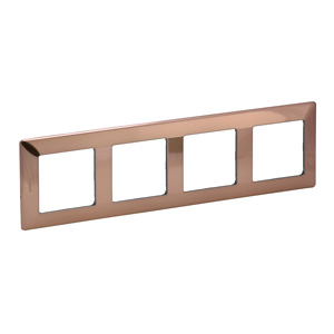 Купить Legrand Valena LIFE Медь Рамка 4-ая 754164