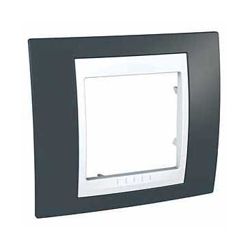 Купить SE Unica Хамелеон Серо-Зеленый/Бел Рамка 1-ая MGU6.002.877