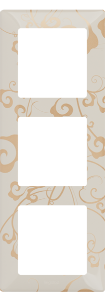 Купить Legrand Valena LIFE Ампир бежевый Рамка 3-ая 754113