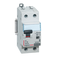 Купить Legrand DX3 Автоматический выключатель дифференциального тока 1P+N 16А (С) 10MA-AC 410993