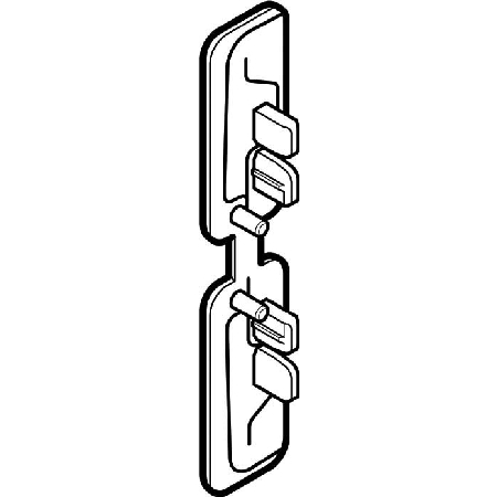 Купить ABB Заглушки для распределительной шины PS-END 0 (1компл.=2шт.) 2CDL200001R0004