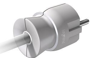 Купить Legrand Элиум Белый Вилка 2Р+Е, 16А, прямой ввод, пластик 050187