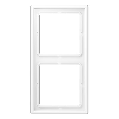 JUNG LS 990 Белый матовый Рамка 2-ая LS982WWM