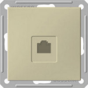 Systeme Electric Wessen 59 Беж Розетка компьютерная 1-ая RJ45 кат.5e