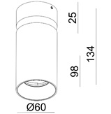 Купить Quest Light Светильник накладной, черный, под лампу GU10, IP20 HANDLE ED black