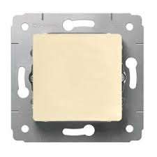 Legrand Cariva Крем Выключатель 1-клавишный 773756