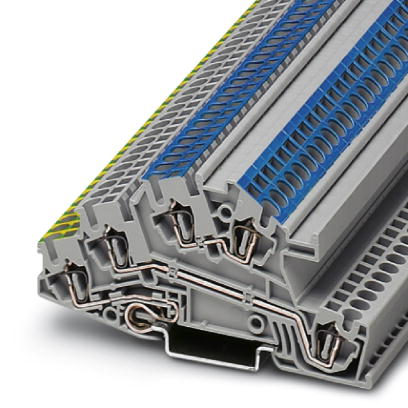 Phoenix Contact Заземляющие клеммы для выполнения проводки в зданиях STI 2,5-PE/L/N 3031843