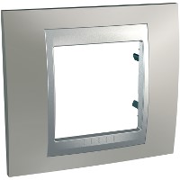 Купить SE Unica Top Никель Рамка 1-ая MGU66.002.039