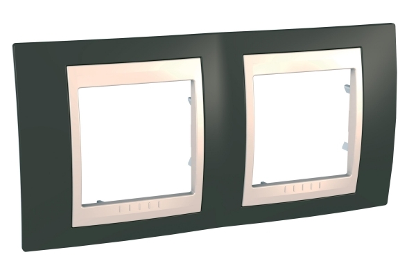 Купить SE Unica Хамелеон Какао/Беж Рамка 2-ая горизонтальная MGU6.004.571