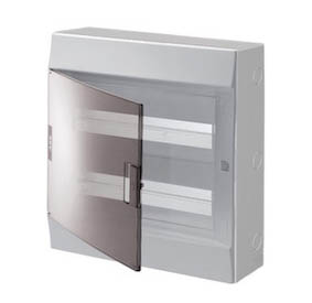 ABB Mistral41 Бокс настенный 36М прозрачная дверь (с клемм) 2ряда 1SPE007717F9997