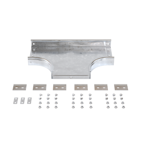 DKC Ответвитель DPT Т-образный горизонтальный 150х50 в комплекте с крепежными элементами и соединительными пластинами, необходимыми длямонтажа