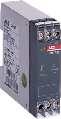 ABB CM-PBE Реле контроля напряжения, 3ф, L1-L2-L3 3x380-440В, 1НО контакт 1SVR550882R9500 ABB CM-PBE Реле контроля напряжения, 3ф, L1-L2-L3 3x380-440В, 1НО контакт 1SVR550882R9500